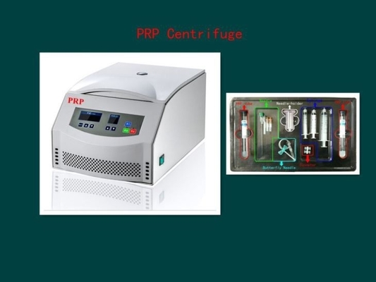 6/8x15ml دستگاه سانتریفیوژ PRP قابل حمل 0-4000rpm برای بیمارستان های جراحی زیبایی