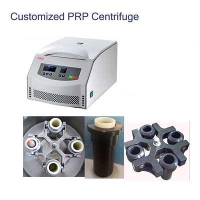 6/8x15ml دستگاه سانتریفیوژ PRP قابل حمل 0-4000rpm برای بیمارستان های جراحی زیبایی