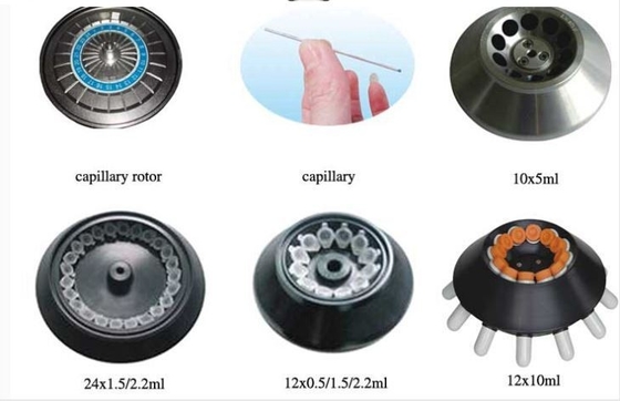 24 موشک ها خونکشی سانتریفیوژ 12000rpm برای آزمایشگاه