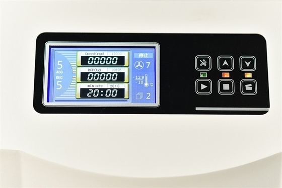21000r/Min سطح سر و صدا از سانتریفیوژ های سرد روی میز 58dB