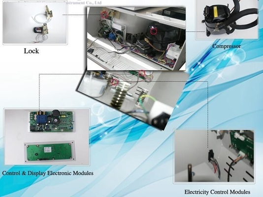 5 اینچ رنگارنگ LCD دستگاه سانتریفیوژ یخچال مبتنی بر میکروپروسسر