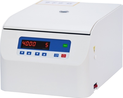 4000 Rpm سرعت پایین - سانتریفیوژ بنچ تاپ 5ml/10ml/50ml ظرفیت، حداکثر 6×50ml پیکربندی