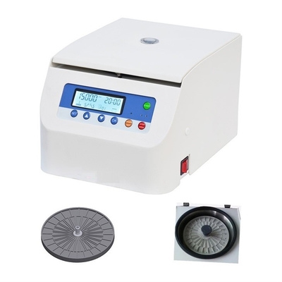 16500rpm دستگاه سانتریفیوژ میکروسانتریفیوژ هماتوکریت 10x5ml