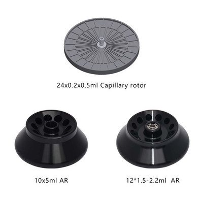 16500rpm دستگاه سانتریفیوژ میکروسانتریفیوژ هماتوکریت 10x5ml