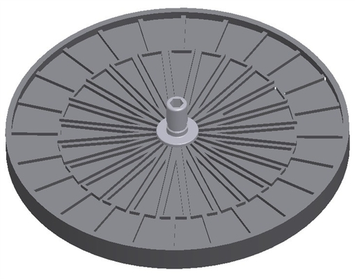 16500rpm دستگاه سانتریفیوژ میکروسانتریفیوژ هماتوکریت 10x5ml