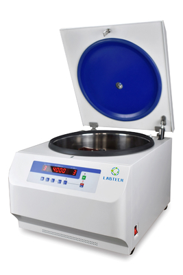 5500rpm بنچ تاپ سرعت پایین سانتریفیوژ حداکثر 4x250ml ظرفیت برای آزمایشگاه و بیمارستان استفاده می شود