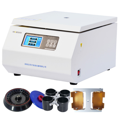 کنترل پیشرفته 20000 rpm سانتریفیوژ برای حداکثر ظرفیت 4 * 750ml نمونه و عملکرد دقیق